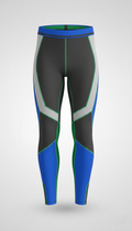 Compression Leggings With Power Mesh